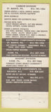 Matchbook Cover - Stackpole St Marys PA Electronic Components 30 Strike