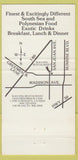 Matchbook Cover - Wayang Restaurant Polynesian Citrus Heights CA 30 Strike