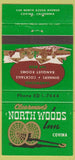 Matchbook Cover - Clearman's North Woods Covina CA 30 Strike