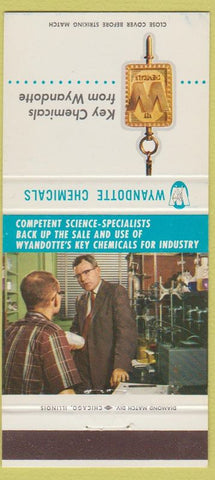 Matchbook Cover - Wyandotte Chemical MI 30 Strike