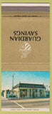 Matchbook Cover - Guardian Savings Oxnard CA 30 Strike