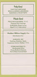 Matchbook Cover - Rubber Millers Inc Baltimore MD SAMPLE 30 Strike