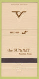 Matchbook Cover - The Summit Houston TX 30 Strike