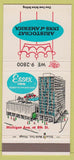 Matchbook Cover - Essex Inn Chicago IL 30 Strike