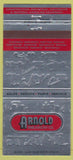 Matchbook Cover - Arnold Tractors International Harvester Boise ID 30 Strike