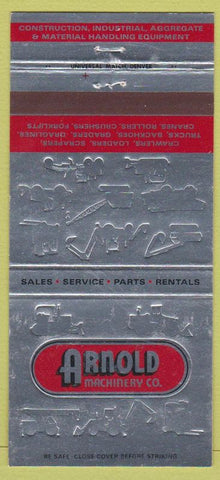 Matchbook Cover - Arnold Tractors International Harvester Boise ID 30 Strike