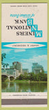 Matchbook Cover - Miners National Bank Wilkes Barre PA WEAR 30 Strike