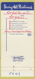 Matchbook Cover - Servitor Credit Union Detroit MI 30 Strike