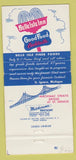 Matchbook Cover - Belle Isle Inn ST Ignace MI WEAR low phone 30 Strike