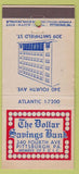 Matchbook Cover - The Dollar Savings Bank Pittsburgh PA 21 Strike Feature