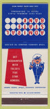 Matchbook Cover - Admiral State Bank Tulsa OK WEAR 30 Strike