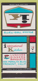 Matchbook Cover - International Kitchen Fremont CA 30 Strike