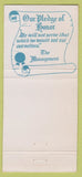 Matchbook Cover - Granson's New York City 30 Stick