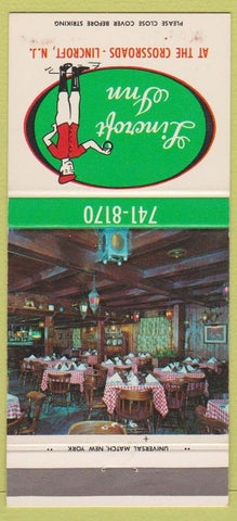 Matchbook Cover - Lincroft Inn NJ 30 Strike