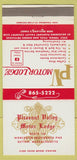 Matchbook Cover - Pleasant Valley Motor Lodge Sutton MA 30 Strike