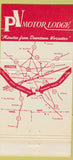 Matchbook Cover - Pleasant Valley Motor Lodge Sutton MA 30 Strike