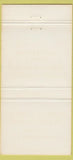 Matchbook Cover - Gaffney Funeral Home Pen Argyl Bangor PA gold WEAR 30 Strike
