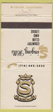 Matchbook Cover - Singing Hills Country Club El Cajon CA 30 Strike