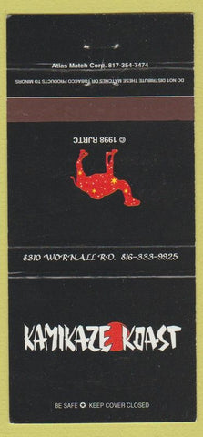 Matchbook Cover - Kamikaze Koast Kansas City MO Camel Cigarettes 30 Strike