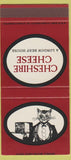 Matchbook Cover - Cheshire Cheese Washington DC SAMPLE 30 Strike