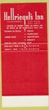 Matchbook Cover - Hellriegel's Inn Painesville OH SAMPLE 30 Strike