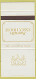Matchbook Cover - Mariott's Essex House NYC SAMPLE 30 Strike
