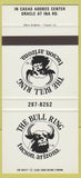 Matchbook Cover - The Bull Ring Tucson AZ SAMPLE 30 Strike