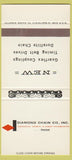 Matchbook Cover - Diamond Chain Amsted Industries SAMPLE 30 Strike