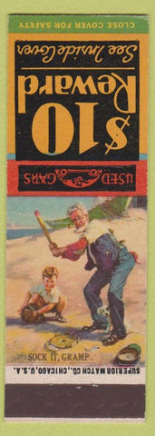 Matchbook Cover - Forty Fort Used Cars Forty Fort PA