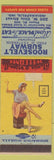 Matchbook Cover - Roosevelt Subway Indianapolis IN pinup