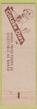 Matchbook Cover - Golden Dipt Breading ST Louis MO