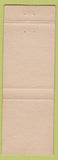 Matchbook Cover - Ted's Cafe Out Wickenburg Way AZ cactus