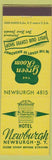 Matchbook Cover - Hotel Newburgh NY