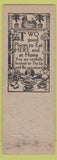 Matchbook Cover - Jr's Sandwich Shop South Portland ME hamburgers WEAR pinup