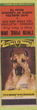 Matchbook Cover - Twin Pine Inn Lebanon PA Great Dane dog