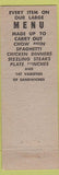 Matchbook Cover - Howard's Portsmouth  pinup