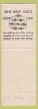 Matchbook Cover - Carmel Stamp Coin Shop Carmel by the Sea CA