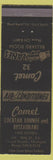 Matchbook Cover - Comet Lounge Restaurant Grand Rapids MI billiards bowling