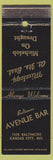 Matchbook Cover - Baltimore Avenue Bar Kansas City MO Michelob Beer