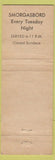 Matchbook Cover - Hotel Fenton MI WEAR
