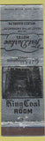 Matchbook Cover - Fort Durkee Hotel Wilkes Barre PA