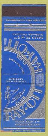 Matchbook Cover - Club Ray Ott Niagara Falls NY girlie WEAR