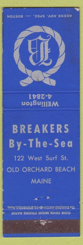 Matchbook Cover - Breakers by the Sea Old Orchard Beach ME