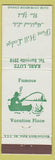 Matchbook Cover - Pine Hill Lodge Highland Lake NY