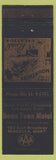 Matchbook Cover - Down Town Motel Missoula MT