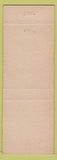 Matchbook Cover - Neff Court Restaurant West Las Cruces NM top hat