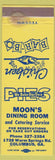 Matchbook Cover - Moon's Dining Room Columbus GA WEAR