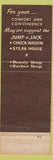 Matchbook Cover - Jump N Jack Motor Hotel Torrance CA