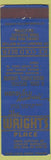 Matchbook Cover - Wright's Place Honolulu Hawaii CROWN WEAR
