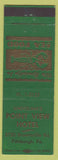 Matchbook Cover - Andolina's Point View Hotel Pittsburgh PA lobster
